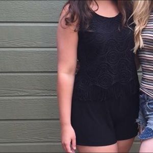 Black romper